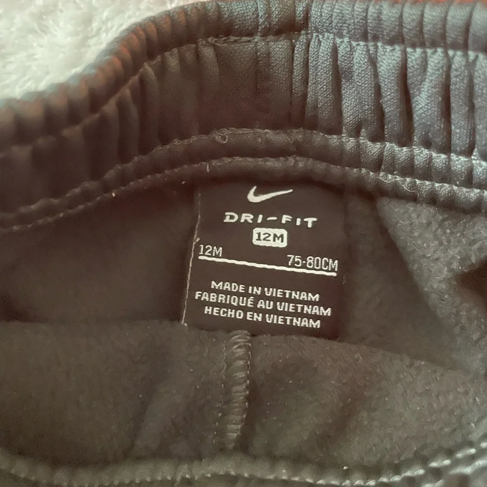 Nike Matching Set Bright Orange Hoodie with Grey Details 9-12 months - Picture 8 of 10